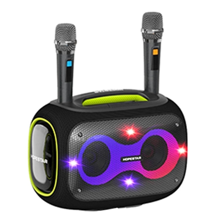 Ultra-High Power Wireless Heavy Bass Party 120W Bluetooth Speaker with Dual Microphones