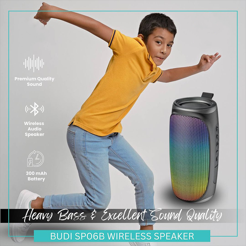 Budi Portable Bluetooth Speaker SP06B