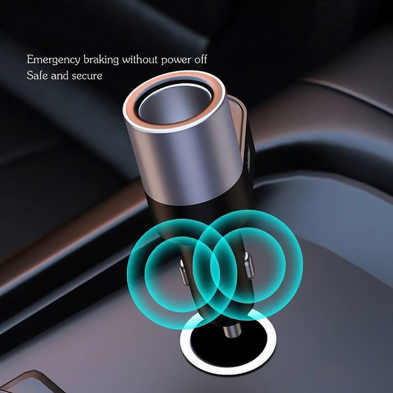 45W In-Car USB-C & USB-A Expansion PD Fast Charger