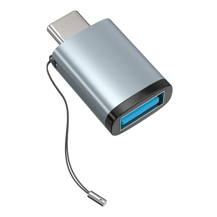 USB-C-zu-USB-A-OTG-Adapter, Typ-C-Buchse zu USB-A-Stecker-Ladekonverter
