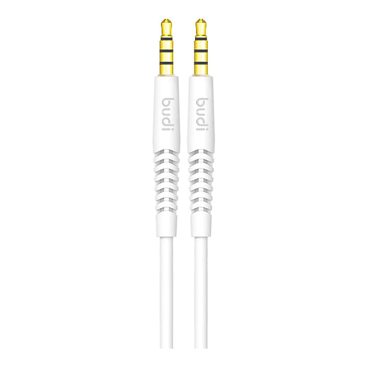 Budi Aux-kabel, 3,5 mm naar 3,5 mm mannelijke audiokabel, Aux-kabel 3,5 mm extra audiokabel