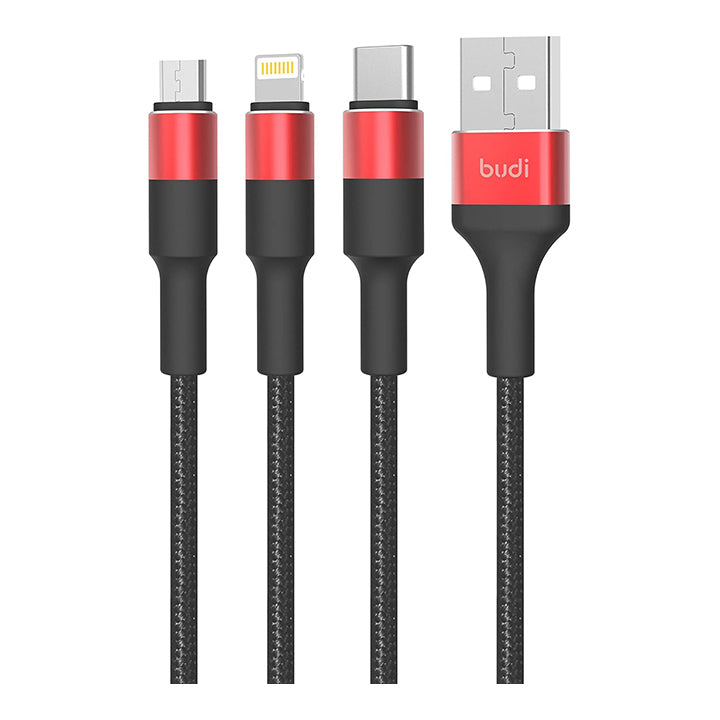 USB A to Multi Charging Cable, 3 in 1 Charging Cable
