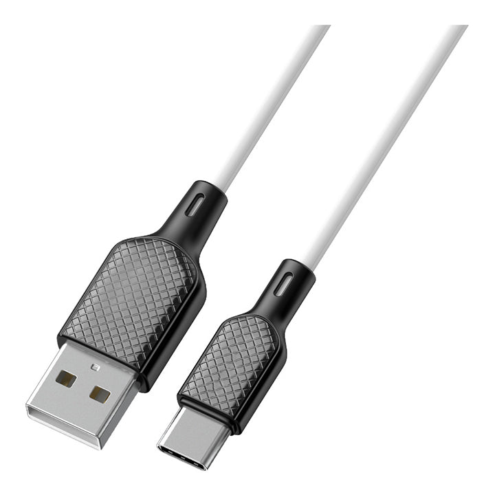 USB A naar C data- en oplaadkabel, USB A naar Lightning data- en oplaadkabel