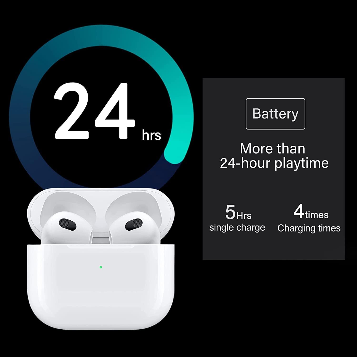 Budi True Wireless Earbuds, Bluetooth-Ohrhörer