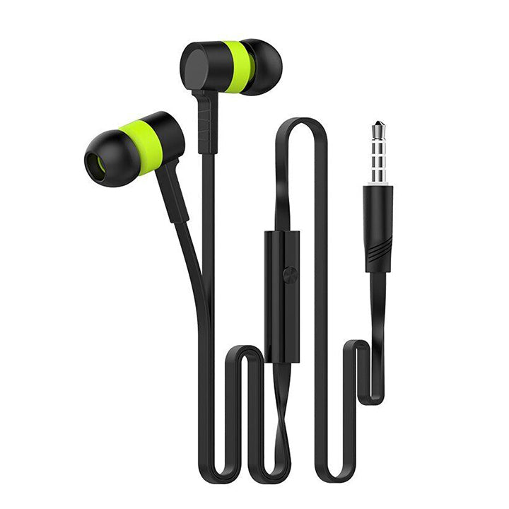 PhoneBits In Ear Wired Earphones, High Quality Stereo Music Earphones with Mic, AUX Wired Handsfree