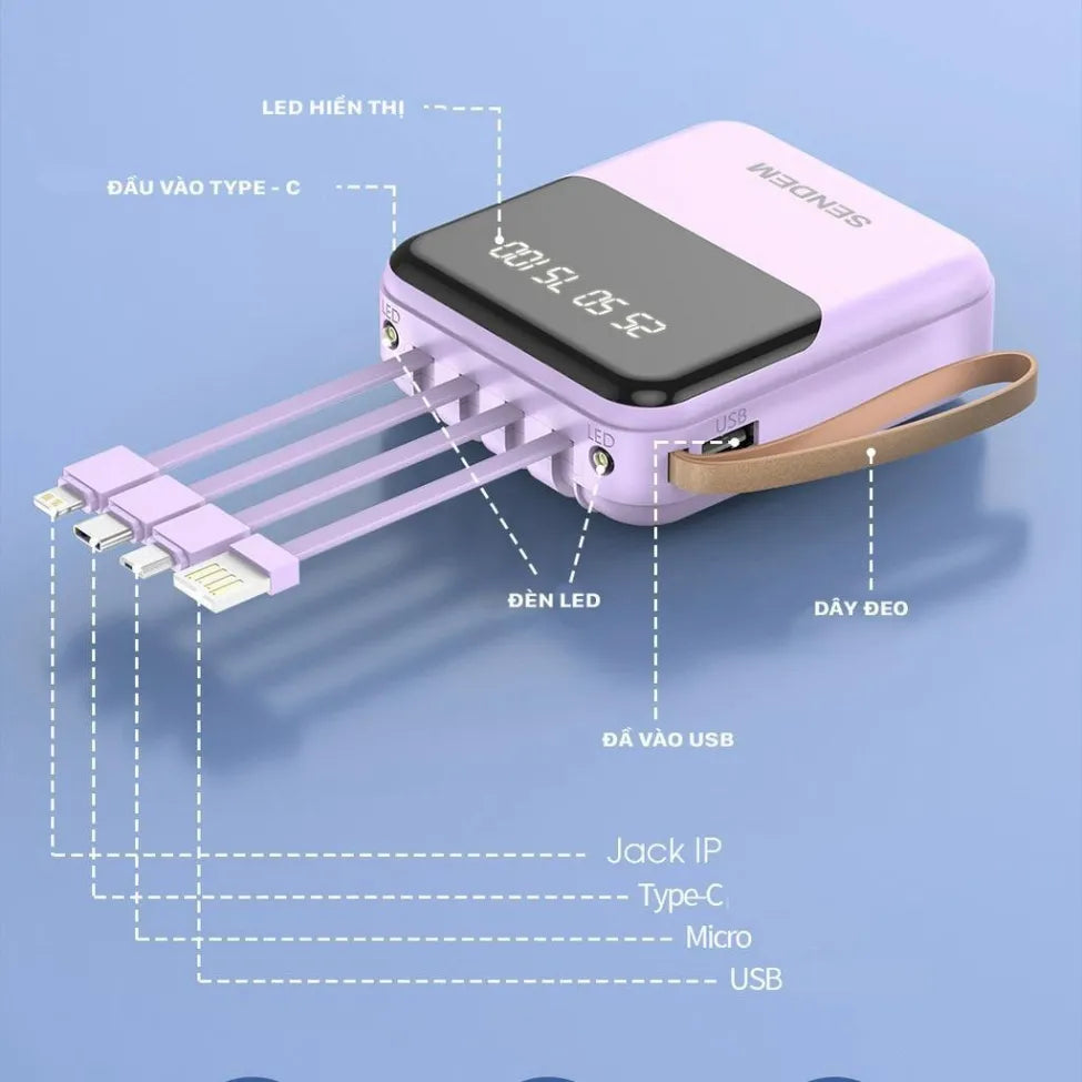 CableMate 10000mAh PD Power Bank