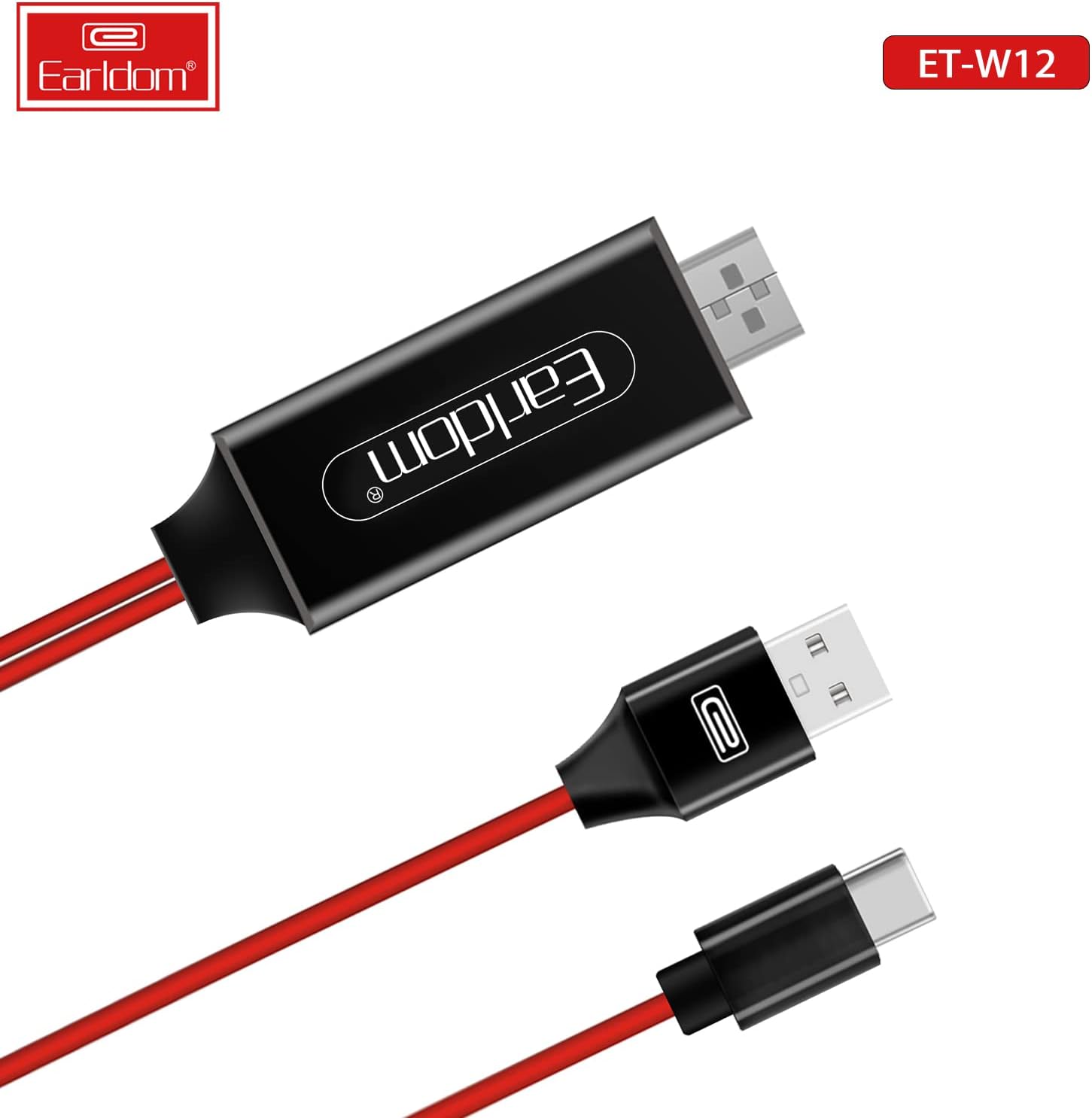 HDMI-Adapter USB-Typ-C-Kabel, HDMI-Adapter USB-Typ-C-Kabel