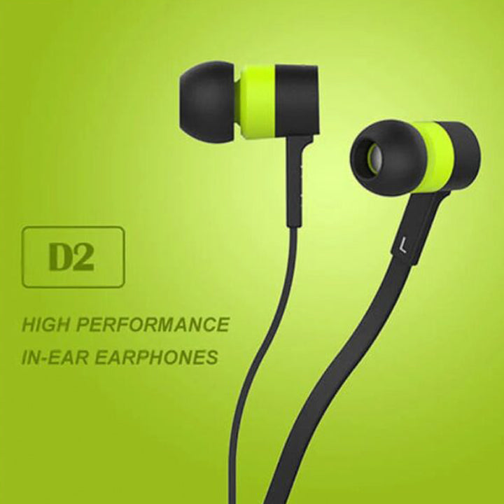 PhoneBits In Ear Wired Earphones, High Quality Stereo Music Earphones with Mic, AUX Wired Handsfree