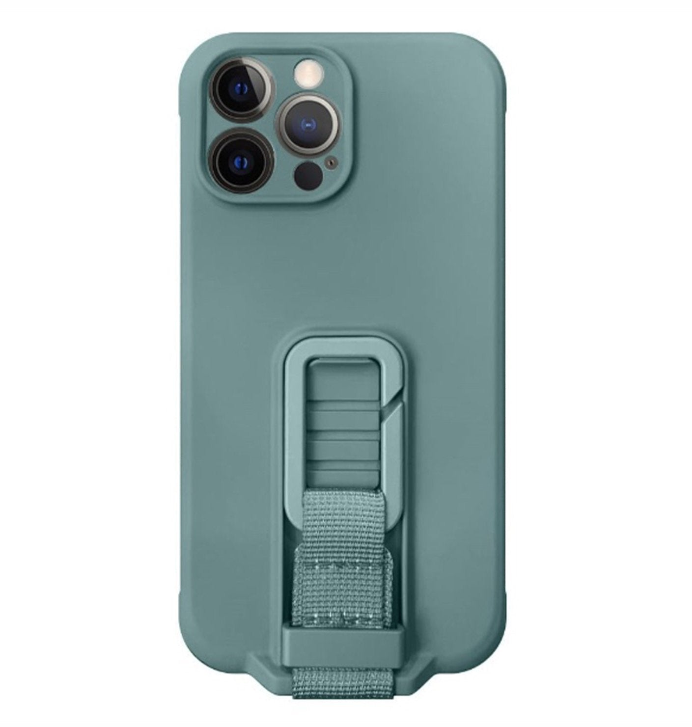 Armor Protector Case With Nylon Strap For iPhone