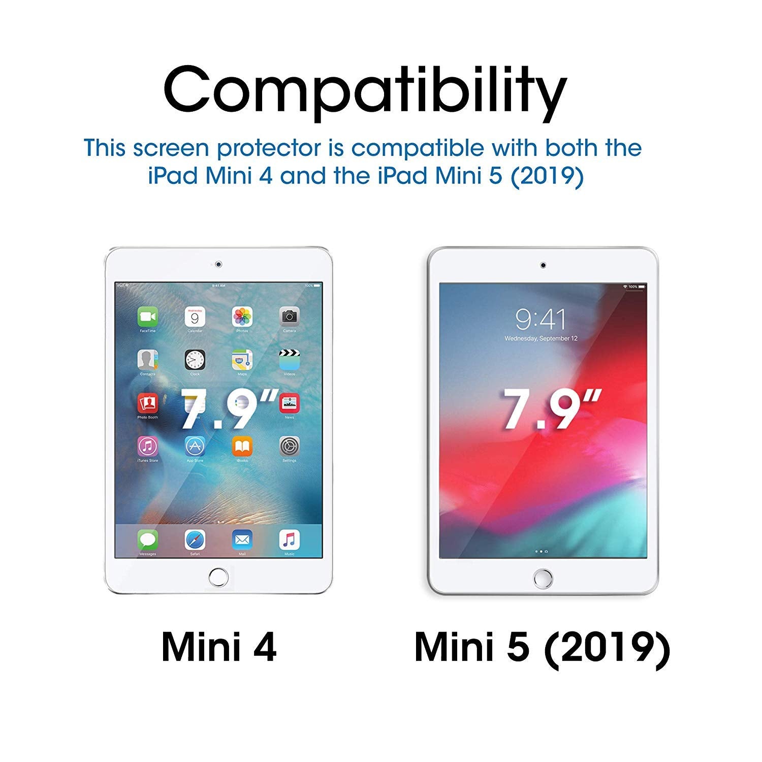 iPad Mini5 (2019) gehärtetes Glas