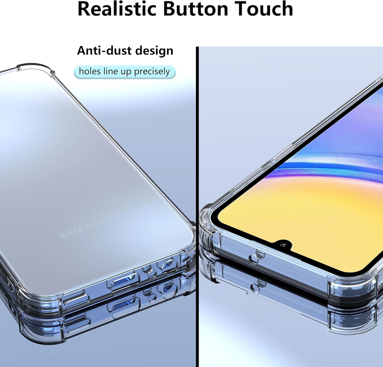 Clear Anti Drop Case For Samsung A Series