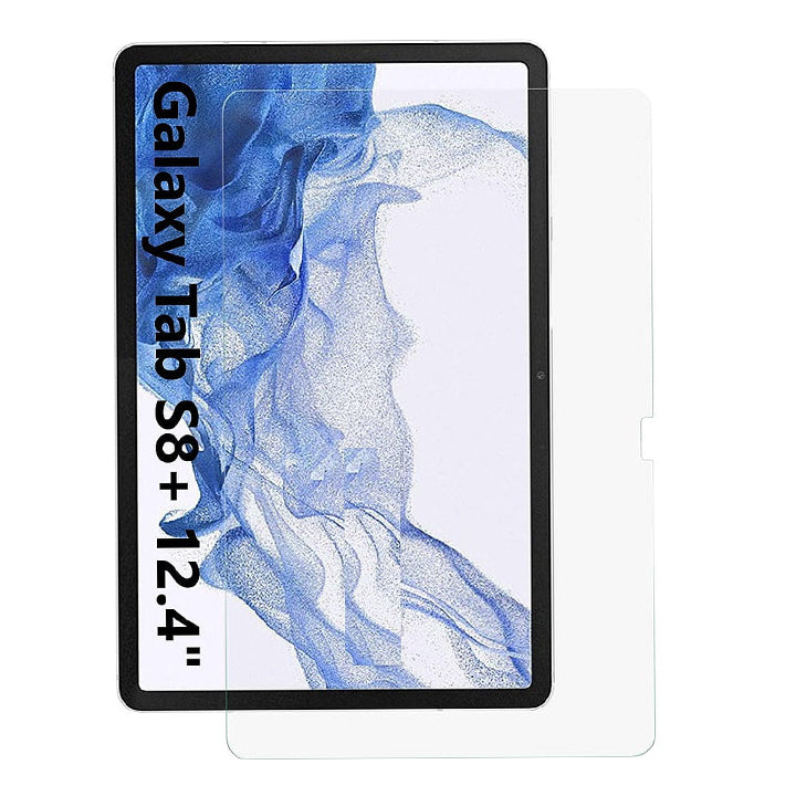 Galaxy Tab S8 Plus 12,4'' gehärtetes Glas 