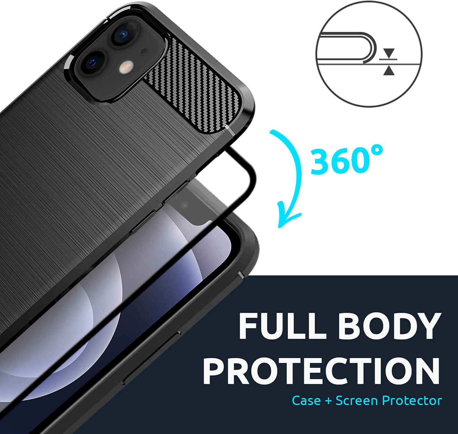 Slim Armour Card Slot Cases For iPhone