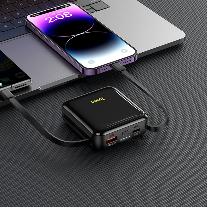 Hoco 22.5W+PD20W power bank with cable(10000mAh)