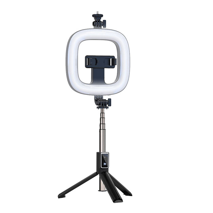 EARLDOM Ringlicht Selfie Stick-statief, Selfie-ringlicht met statief en telefoonhouder