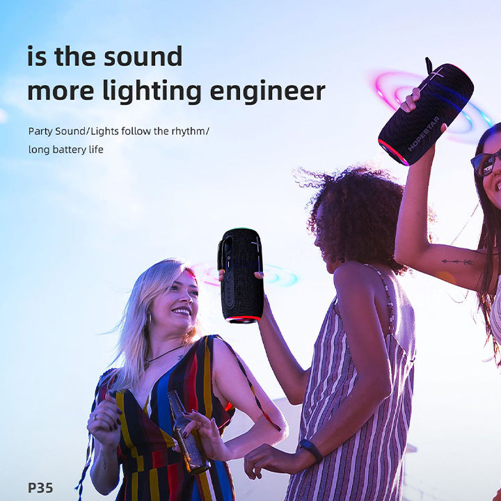 Smart Wireless Portable Outdoor Heavy Bass 20W Bluetooth Speaker