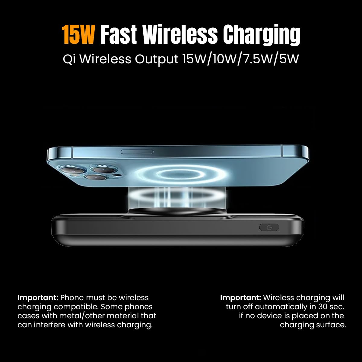 20W Magsafe Wireless Charging Power Bank 10000mAh/ 20000mAh