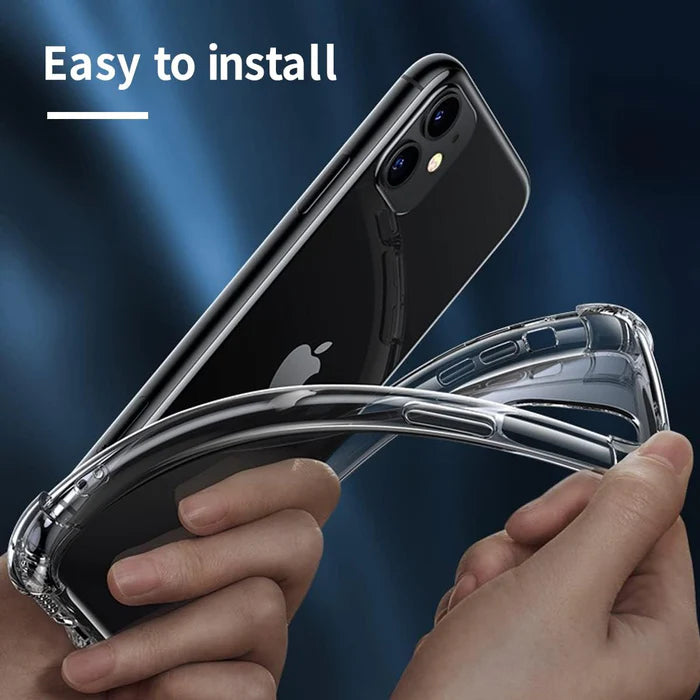 Clear Anti-Shock Armour Cases For  Samsung S Series