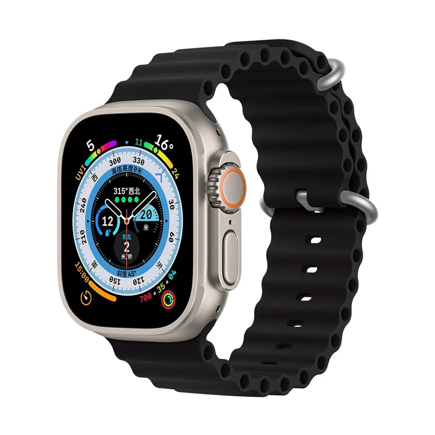 Earldom ET-SW5 Ultra Multifunktions-Smartwatch, wasserdichte Bluetooth-Sport-Smartwatch, kabelloses Aufladen der Smartwatch mit großem Bildschirm 