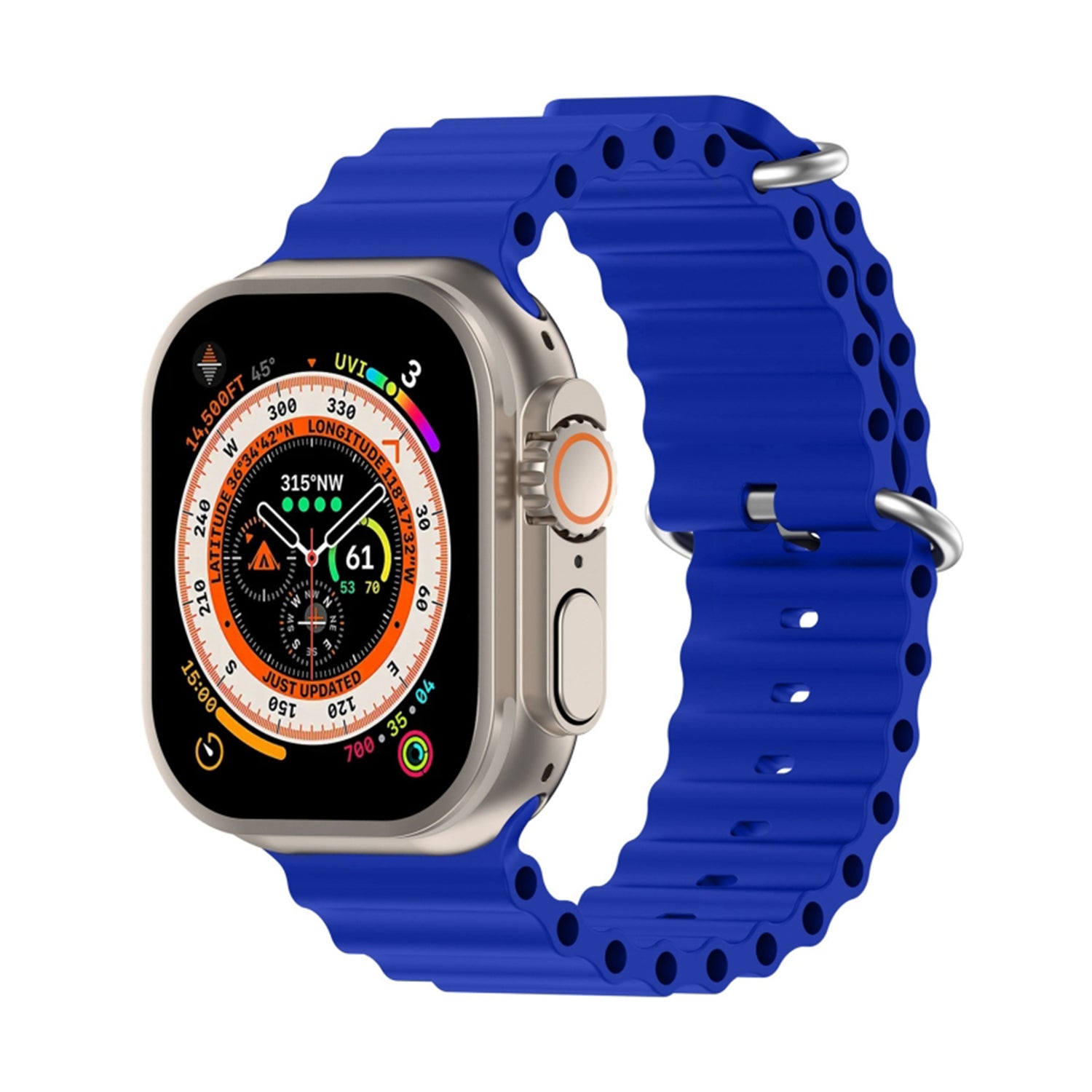 Earldom ET-SW5 Ultra Multifunktions-Smartwatch, wasserdichte Bluetooth-Sport-Smartwatch, kabelloses Aufladen der Smartwatch mit großem Bildschirm 