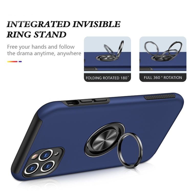 Slim Protective MagSafe Case with Metal Ring Kickstand for iPhone