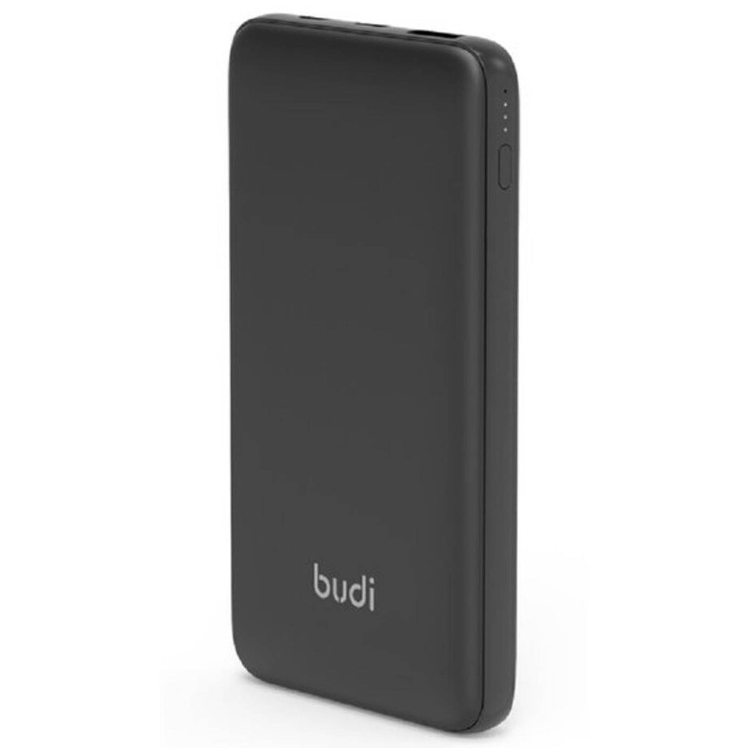 Budi Portable Power Bank 10000mAh, Portable Charger Power Bank with 3 USB Ports (Lightning, Type C, USB A) & PD Type C Cable, PD Fast Charging Power Bank with Folding Multi Functional Box, Stand, Key, & LED Power Indicator Light for iPhone/ Smartphone