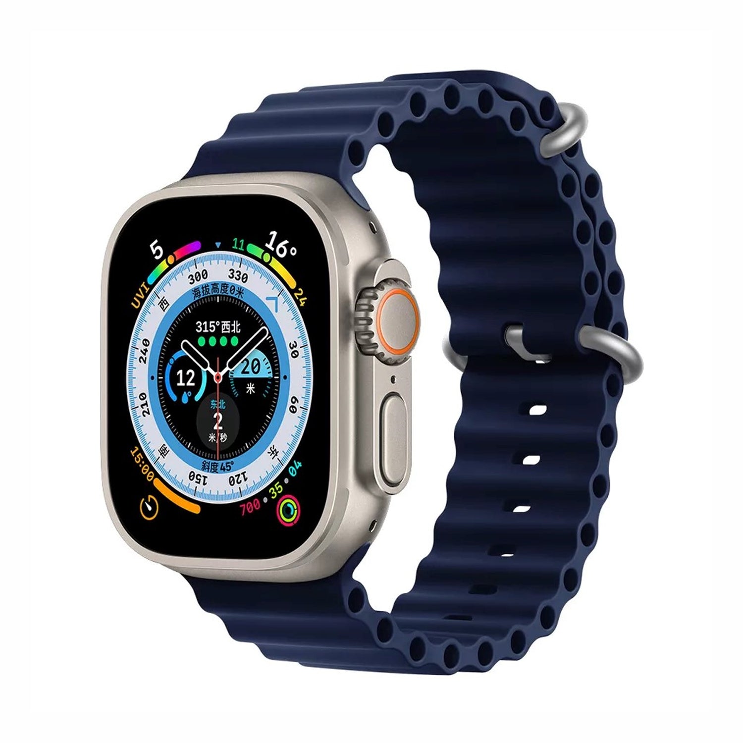 Earldom ET-SW5 Ultra Multifunktions-Smartwatch, wasserdichte Bluetooth-Sport-Smartwatch, kabelloses Aufladen der Smartwatch mit großem Bildschirm 