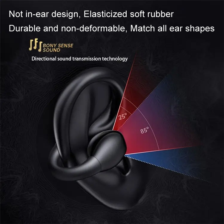 Remax Open-Ear Clip-On Best Wireless Bluetooth Running Earbuds with Microphone