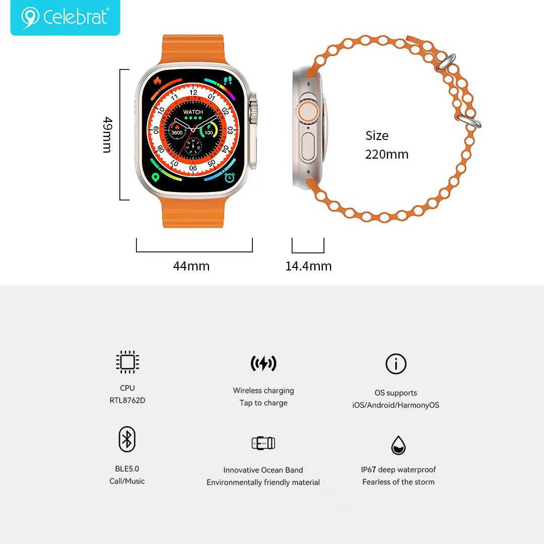 Multi Function S8 Ultra Max Smart Watch
