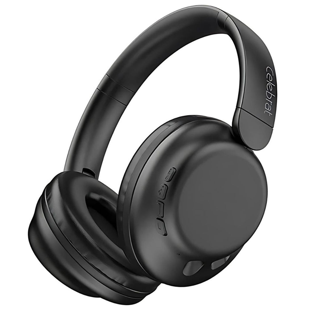 PhoneBits Smart Hochwertiges kabelloses Bluetooth-Headset mit starkem Bass und faltbarem Over-Ear