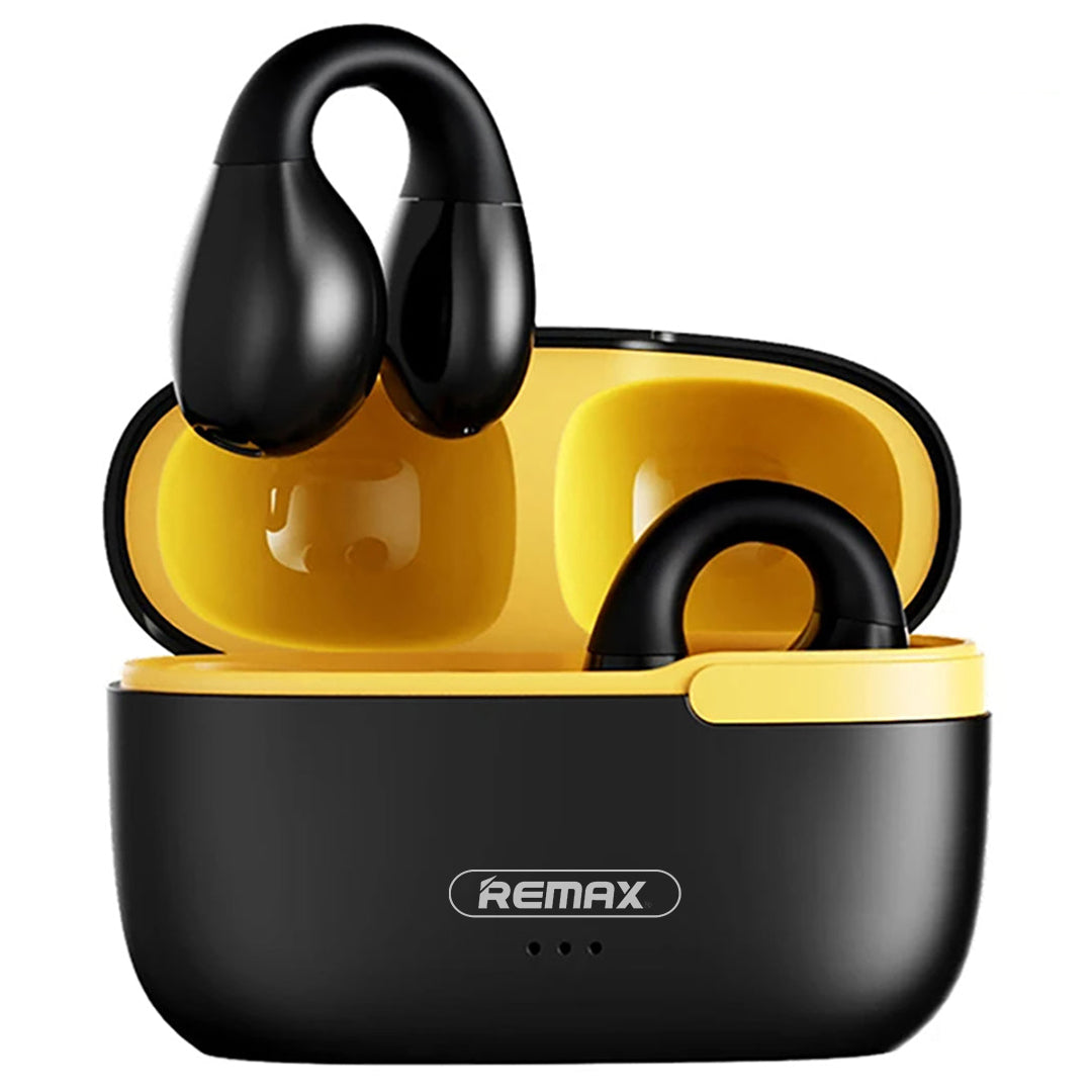 Remax Wireless Bluetooth HD Audio Open-Ear Clip-On Earbuds with Built-In Mic