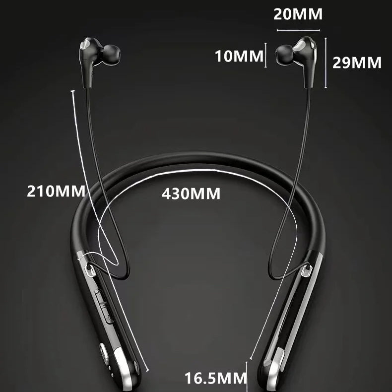 Remax New Trending Wireless Bluetooth Sports In-Ear Neckband Earphones with Built-In Mic