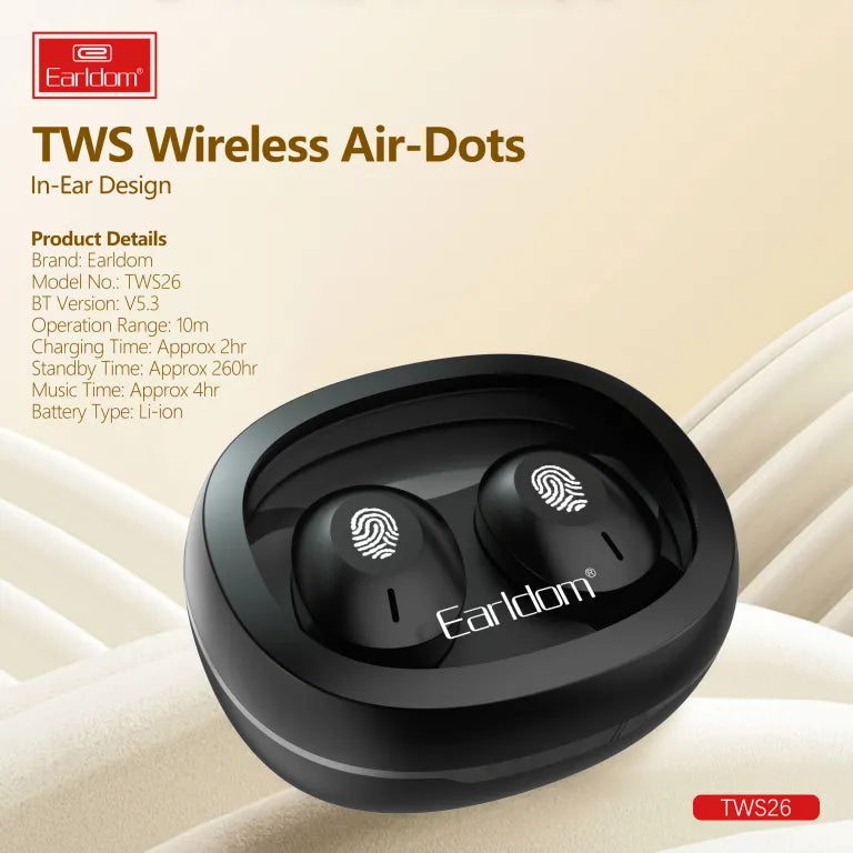 Earldom Wireless Earbuds TWS26