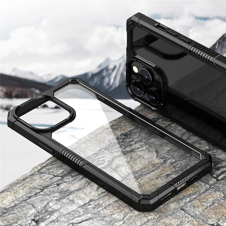 Heavy-Duty Protective Transparent Phone Case for iPhone