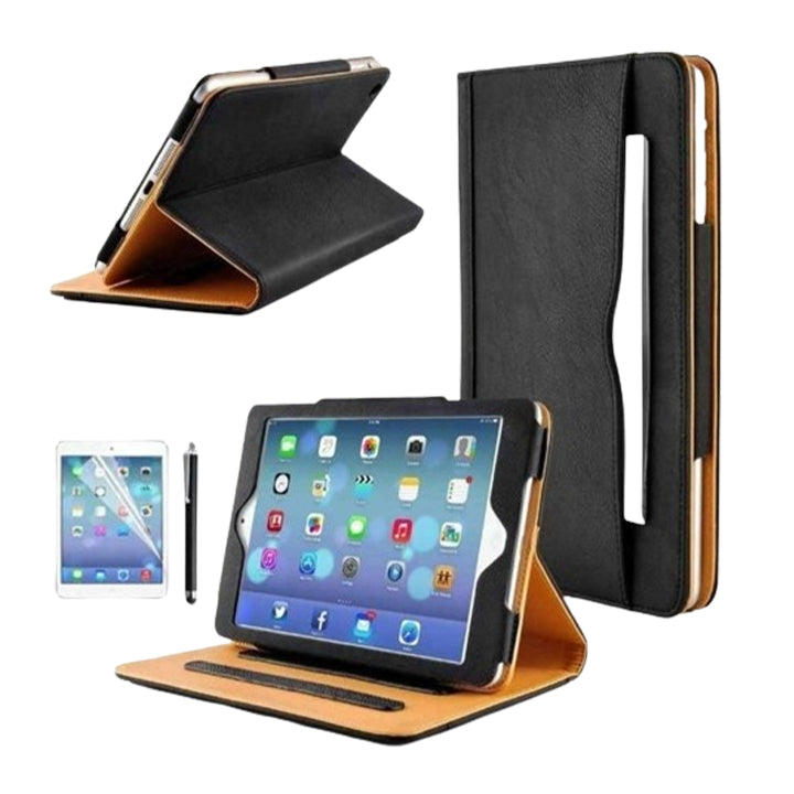 Smart PU Leather Book-Stand Flip Case with Card Slot for iPad