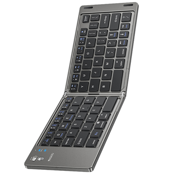 Foldable Keyboard BT5.0 65 Bass Buttons Magnetic Ultra Long Battery Life BT Folding Small Keyboard