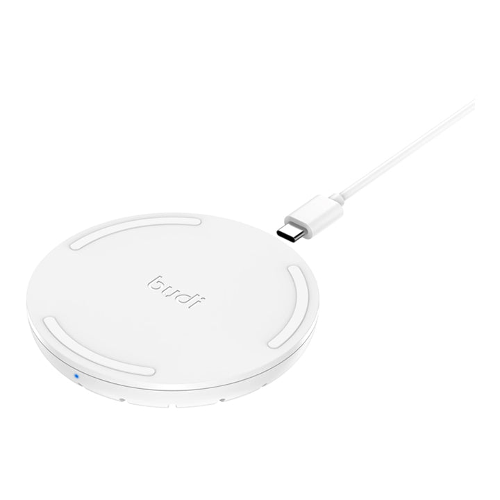 Budi 15W Wireless Charging Pad, Type C Wireless Charging Pad