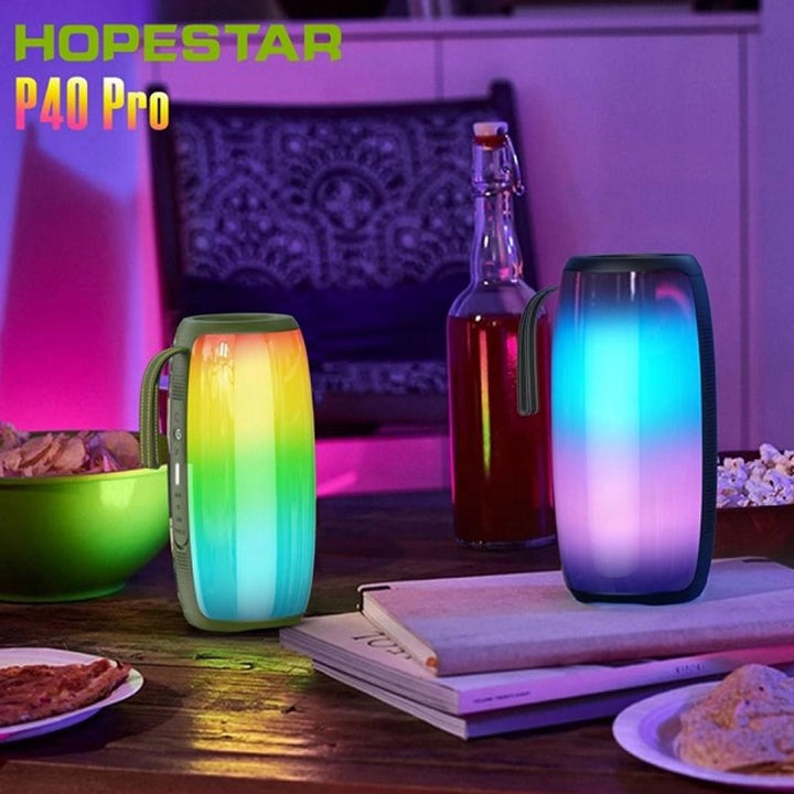 Draadloze Bluetooth-luidspreker met vlamlicht, Flame Lantern draadloze Bluetooth-luidspreker