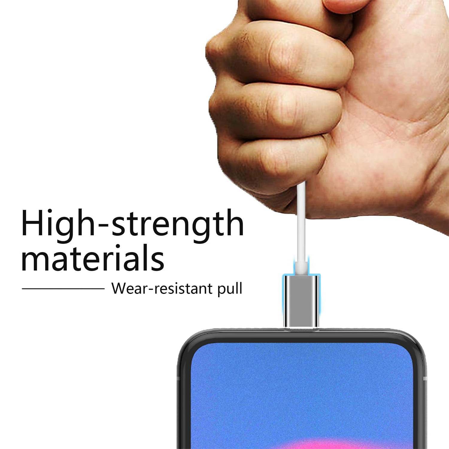 Aux-Kabel für iPhone, Lightning-auf-3,5-mm-Audio-Verlängerungskabel