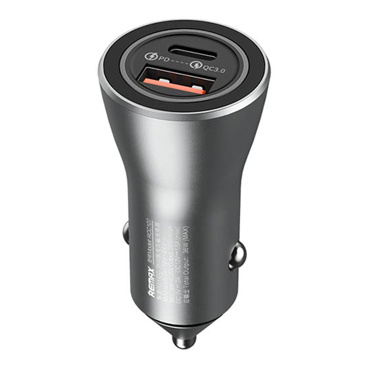 Fast Car Charger,  Dual USB Quick Charge 3.0 Port & PD USB C Car Charger Socket