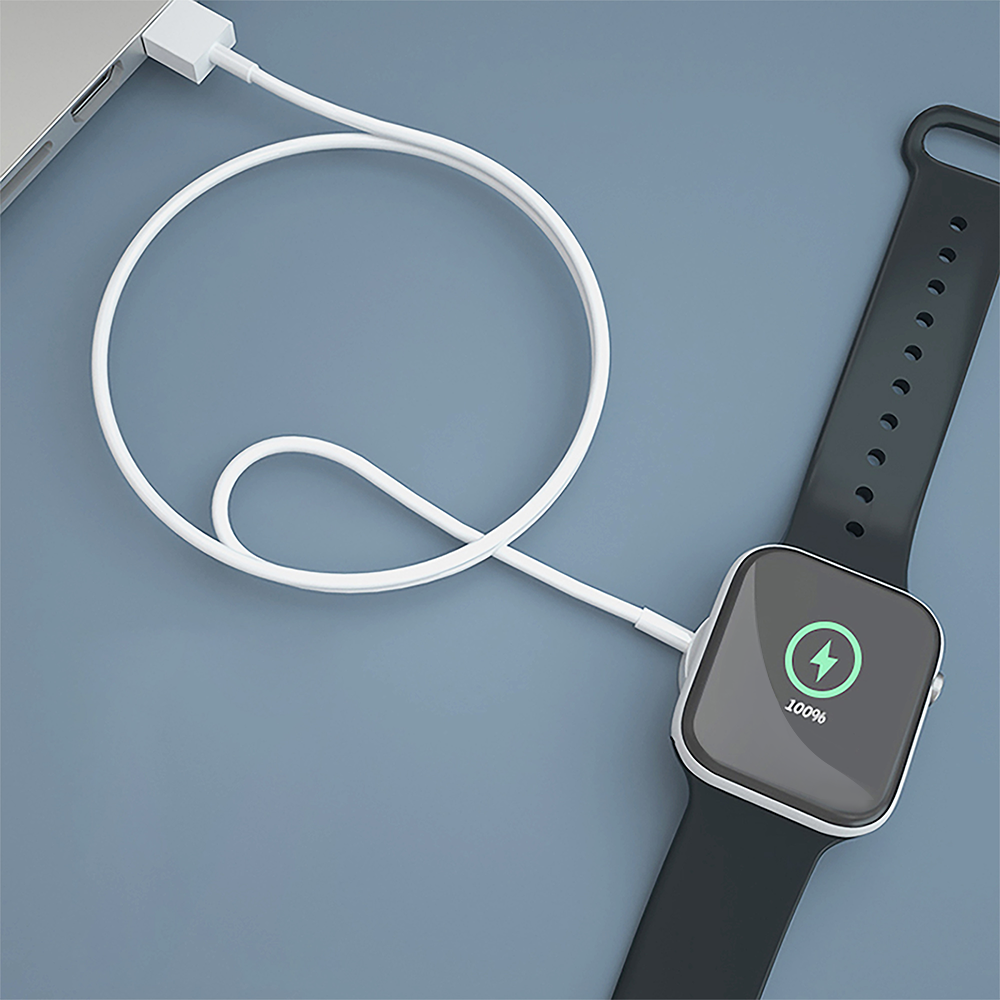 Earldom draadloze oplader compatibel met Apple Watch, magnetische horlogeoplader