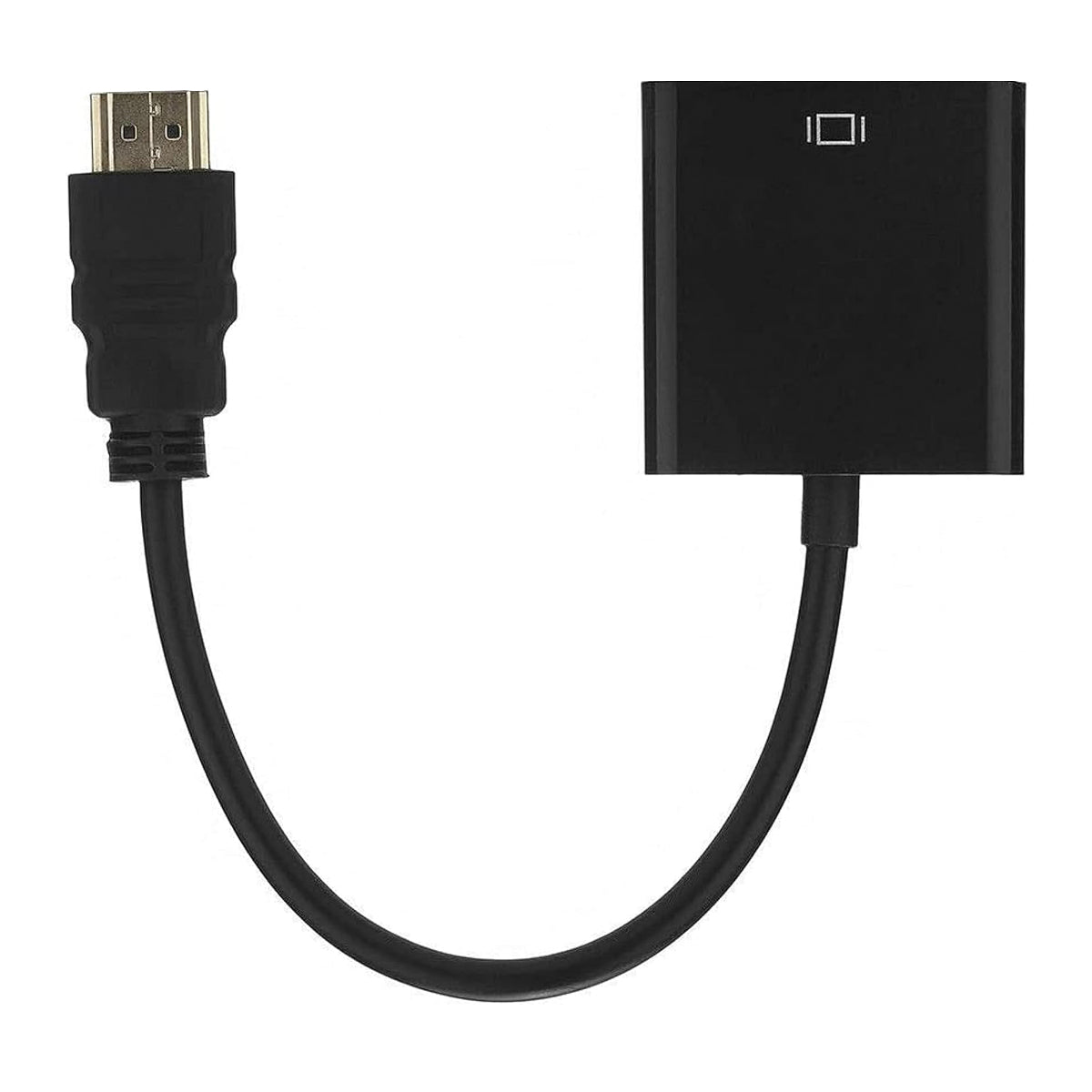 HDMI-zu-VGA-Adapter, HDMI-zu-VGA-Konverter für Desktop-PC, Laptop, Ultrabook