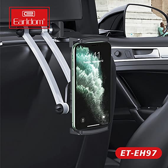 EARLDOM Autohalterung für Kopfstütze, Handy-/Tablet-Halterung auf dem Rücksitz