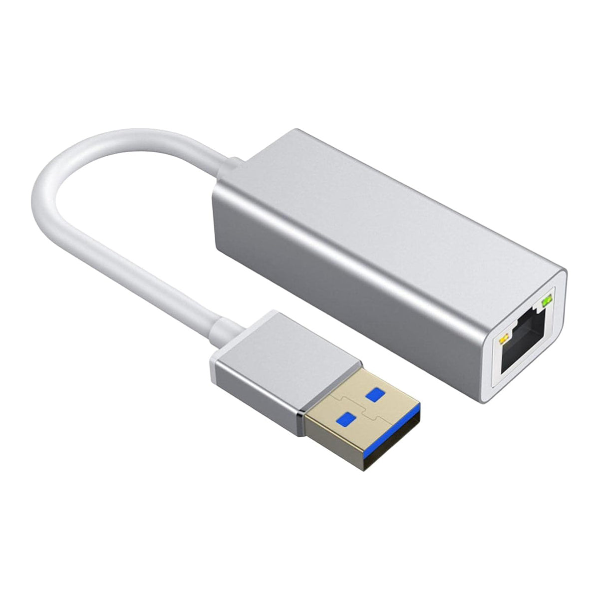 Ethernet-adapter compatibel met laptops, USB Ethernet-adapter USB naar RJ45, Ethernet-adapterconverter